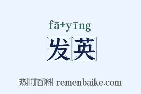发英是什么意思的图片